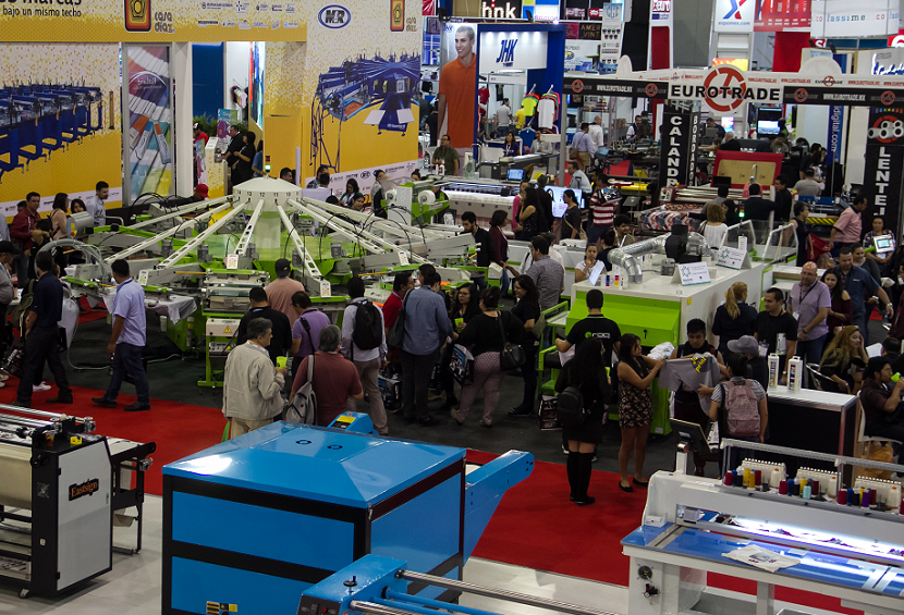 2027年墨西哥北美印刷及广告标识展览会FESPA Mexico展馆内部展台环境实拍