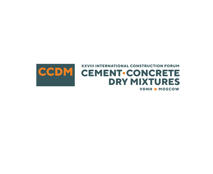 2026年俄罗斯莫斯科水泥、混凝土展览会XXV CCDM官方logo