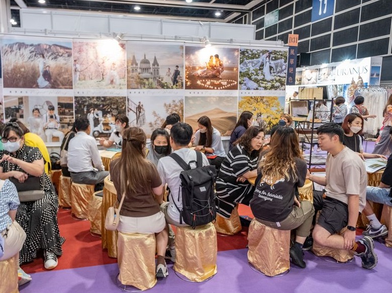 2026年香港婚纱展暨海外婚礼博览Hong Kong Wedding Fair展馆内部展台环境实拍