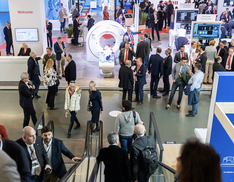2027年欧洲放射学年会ECREuropean Congress of Radiology展馆现场,专业观众参观实况