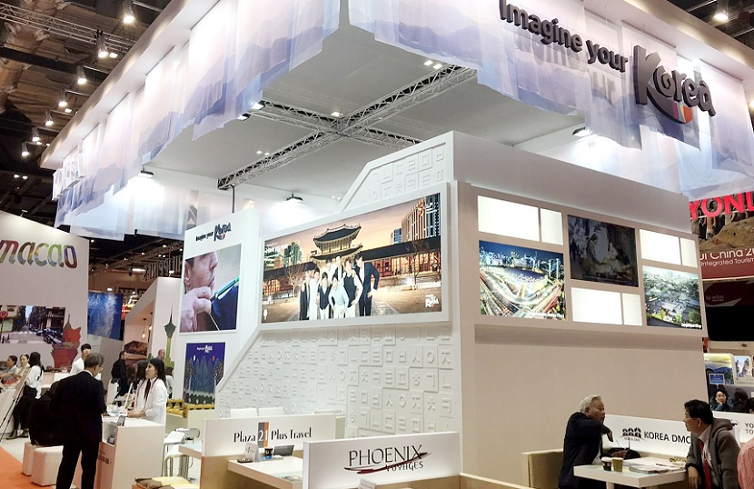 2027年韩国首尔旅游展览会KITS展馆内部展台环境实拍