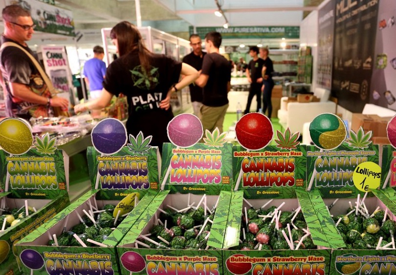 2027年西班牙大麻展览会SPANNABIS展馆现场，专业观众参观实况
