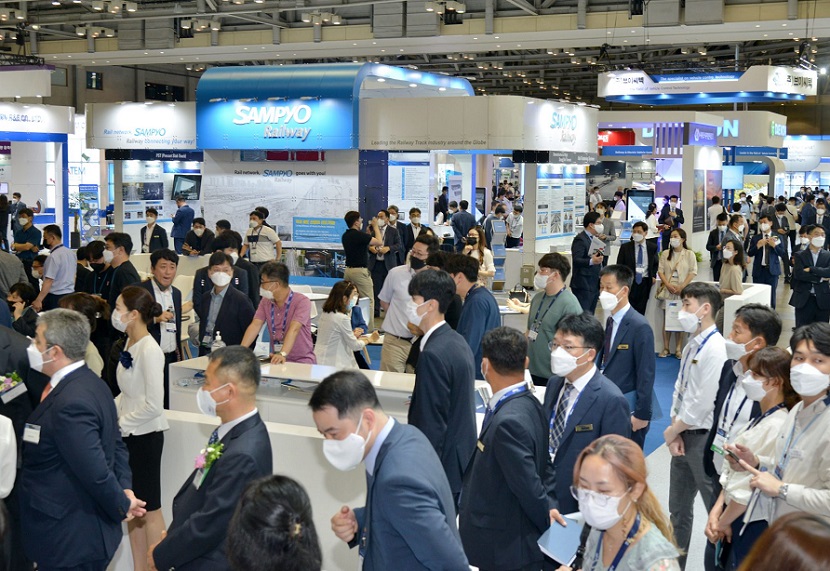 2027年韩国釜山轨道交通展览会RailLog Korea行业机械设备展品展台实拍