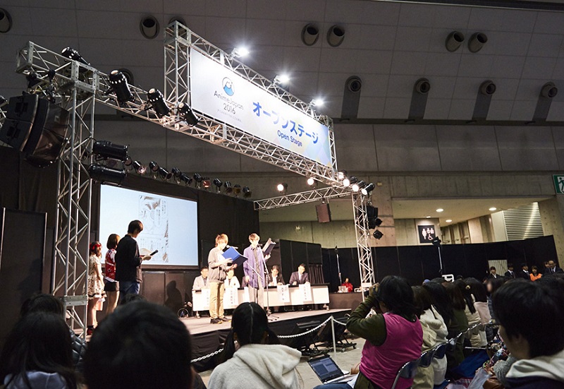 2026年日本东京动漫展览会AnimeJapan展馆内部展台环境实拍