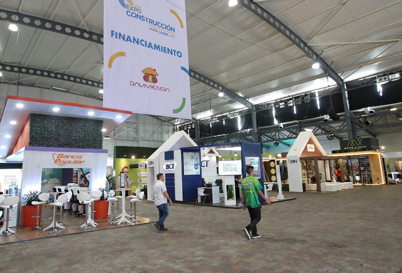 2027年哥伦比亚建材、门窗、厨房卫浴展览会EXPO CONSTRUCCION Colombia展馆内部展台环境实拍