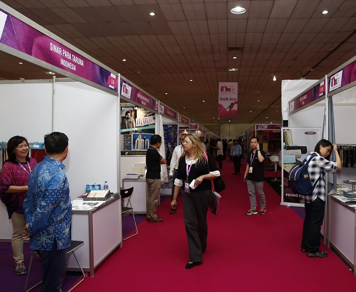 2027年斯里兰卡科伦坡纺织面料展览会Intex South Asia 展馆内部展台环境实拍