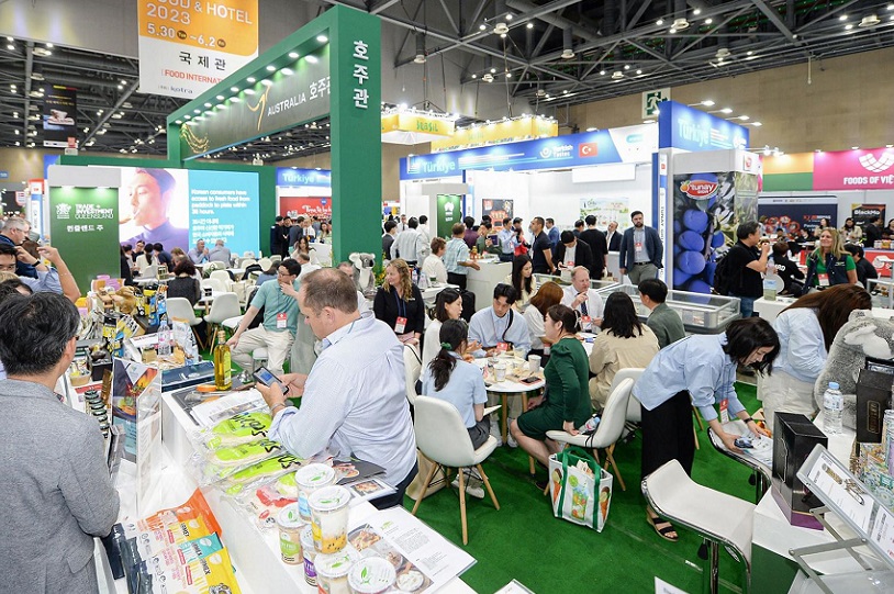 2027年韩国首尔食品饮料及酒店用品展览会Seoul Food Hotel展馆现场,专业观众参观实况