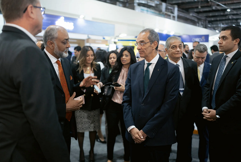 2026年埃及开罗电子信息及通讯通信展览会CAIRO ICT展馆内部展台环境实拍