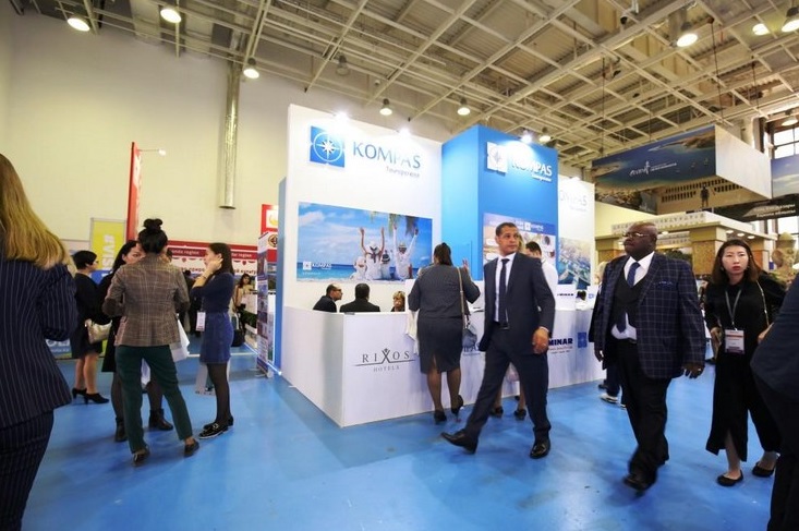 2026年哈萨克斯坦阿斯塔纳旅游展览会ASTANA TRAVEL EXPO行业机械设备展品展台实拍
