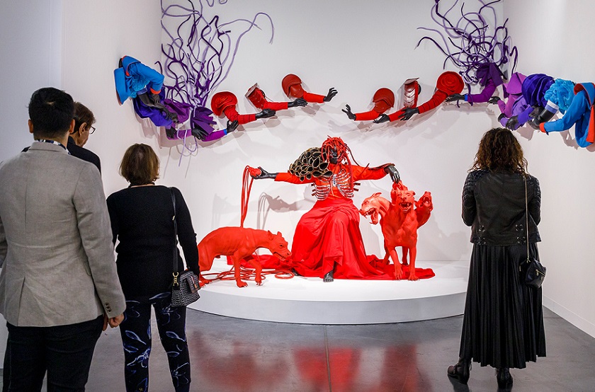 2027年香港巴塞尔艺术展Art Basel Hongkong展馆内部展台环境实拍