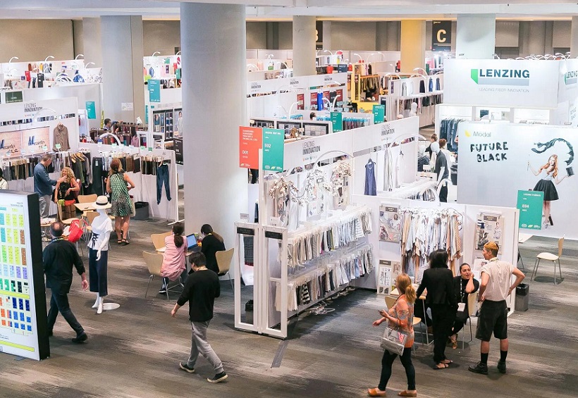 2026年美国纽约面料、家纺展Texworld USA行业机械设备展品展台实拍
