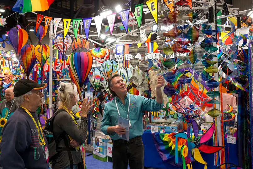 2027年美国拉斯维加斯消费品及礼品展ASDASD MARKET WEEK 展馆内部展台环境实拍