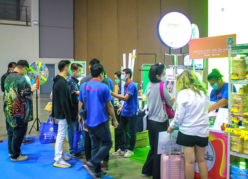 2026年泰国曼谷广告及印刷设备展览会PRINT TECH EXPO参展商与海外采购商展台洽谈现场