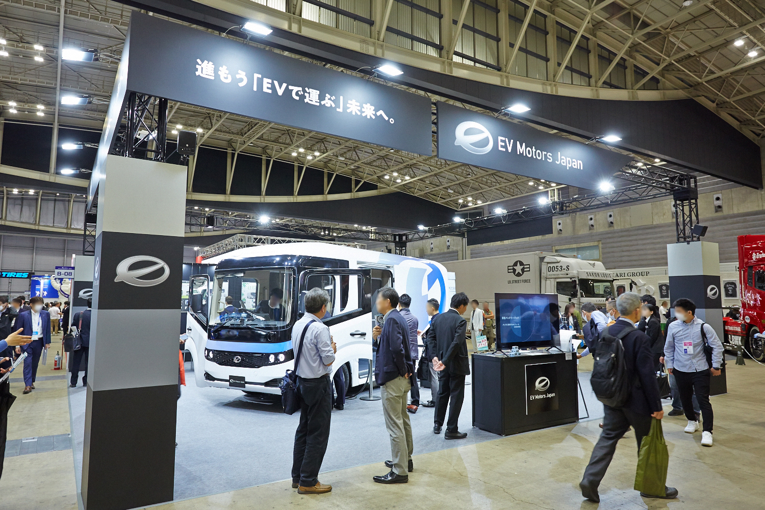 2028年日本横滨卡车展览会Japan Truck Show展馆内部展台环境实拍