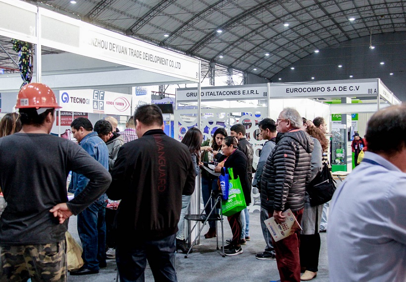 2026年秘鲁利马皮革及鞋材展览会Expo Detalles Peru展馆现场,专业观众参观实况