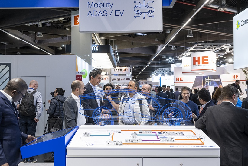 2027年德国纽伦堡电力电子系统及元器件展览会PCIM EUROPE行业机械设备展品展台实拍