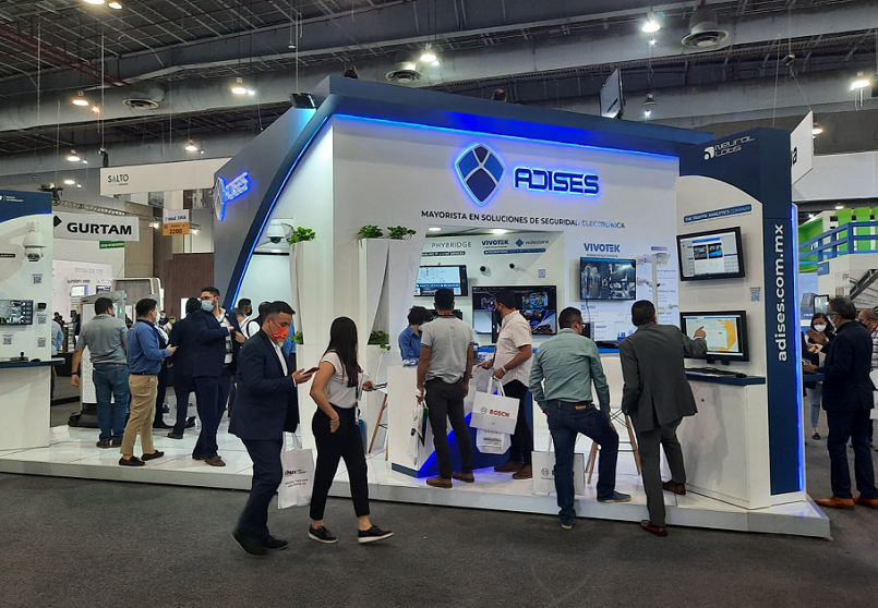 2027年墨西哥劳保展览会Expo Seguridad Industrial展馆内部展台环境实拍