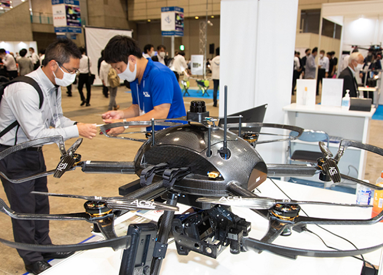 2026年日本国际无人机展览会Japan Drone行业机械设备展品展台实拍