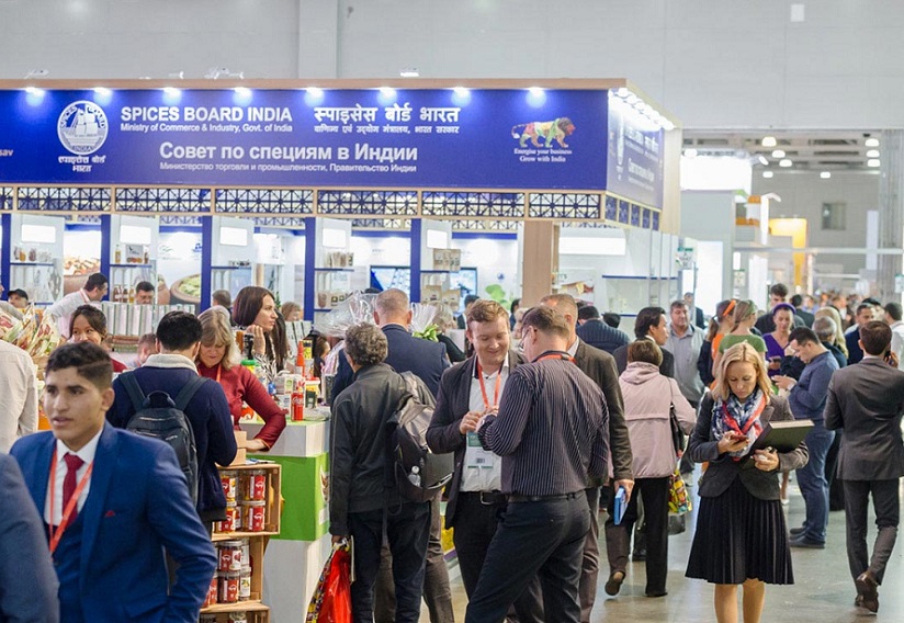 2026年俄罗斯莫斯科食品展览会WorldFood Moscow展会现场产品演示与行业交流活动