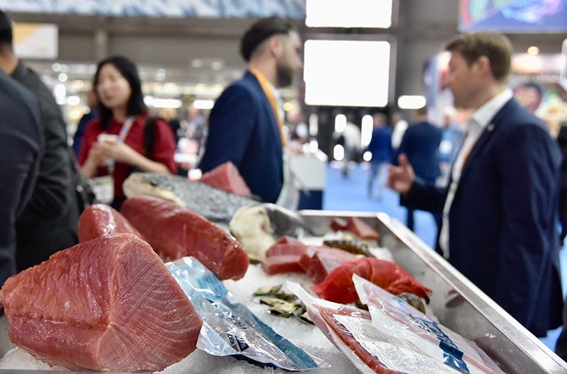 2027年美国波士顿渔业水产海鲜展-北美海鲜展Seafood Expo North America展馆现场，专业观众参观实况