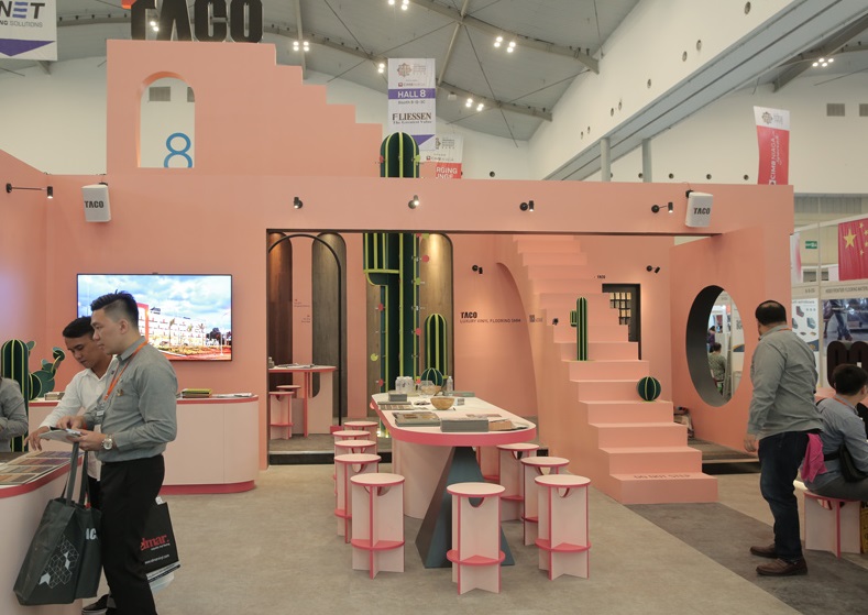 2026年印尼国际建材展览会INDO BUILD TECH展馆内部展台环境实拍