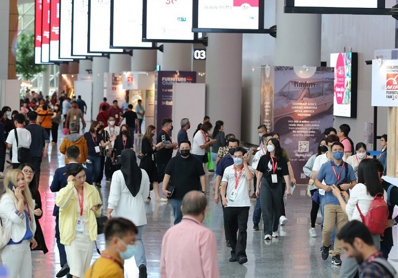 2027年马来西亚吉隆坡家具展览会MIFF行业机械设备展品展台实拍