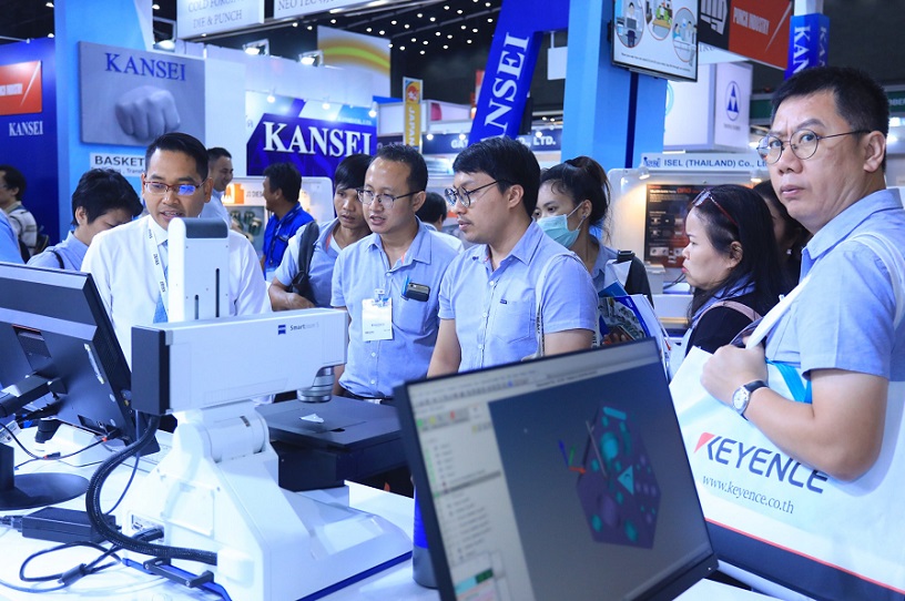2027年泰国曼谷电子生产设备展览会NEPCON Thailand展馆内部展台环境实拍