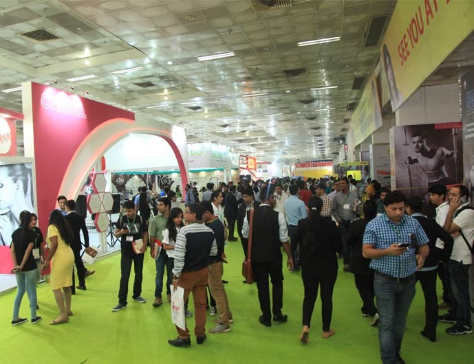2026年印度连锁加盟展览会Franchise India展馆现场,专业观众参观实况