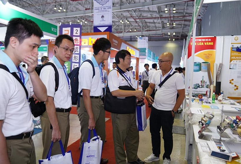 2027年越南涂料及化工展览会Coatings Expo Vietnam展馆内部展台环境实拍