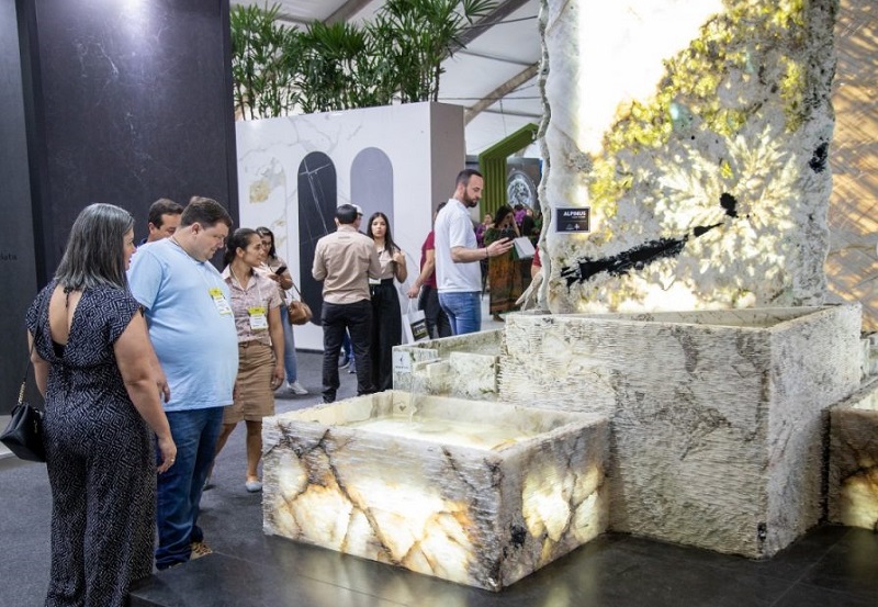 2026年巴西卡舒埃鲁石材展览会Cachoeiro Stone Fair展会现场产品演示与行业交流活动