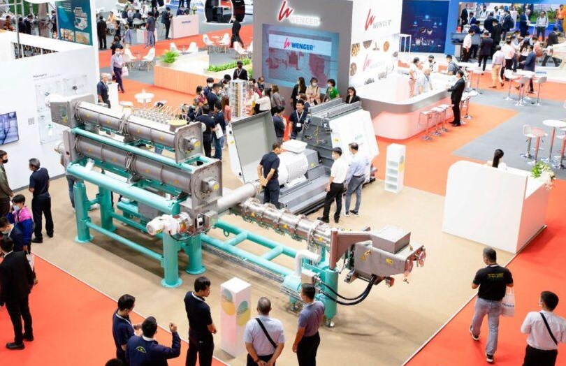 2028年泰国曼谷动物健康营养展览会Health Nutrition Asia行业机械设备展品展台实拍