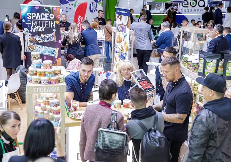 2026年俄罗斯莫斯科食品展览会WorldFood Moscow展馆内部展台环境实拍