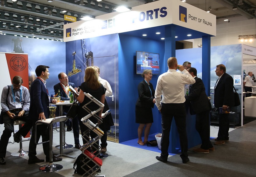2027年荷兰欧洲件杂货物流展览会Breakbulk Europe展馆内部展台环境实拍