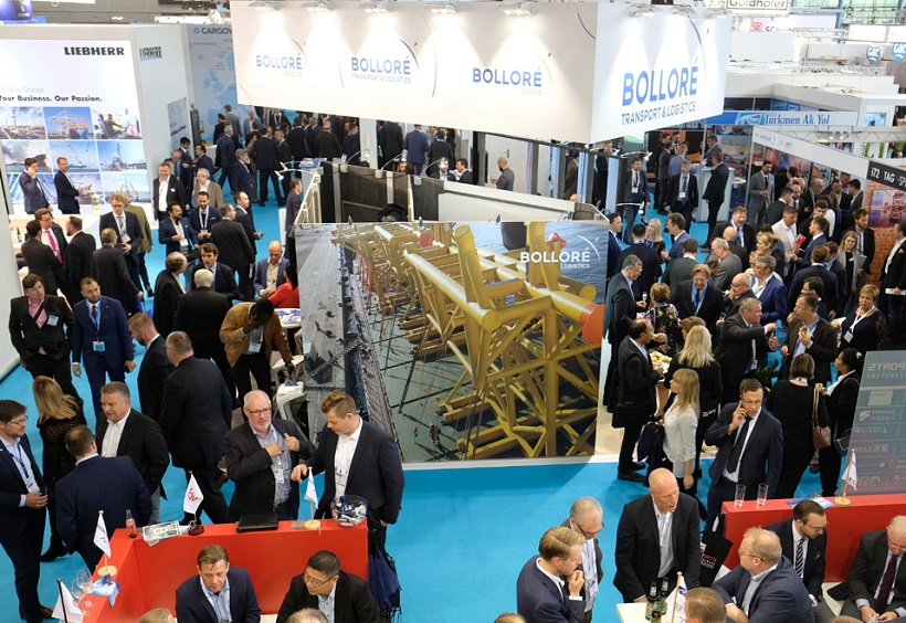 2027年荷兰欧洲件杂货物流展览会Breakbulk Europe展馆现场,专业观众参观实况