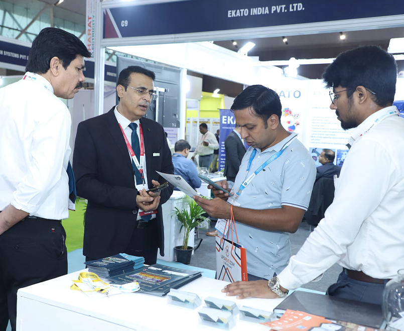 2026年印度新德里智能电网及表计展India Utility Week展馆内部展台环境实拍