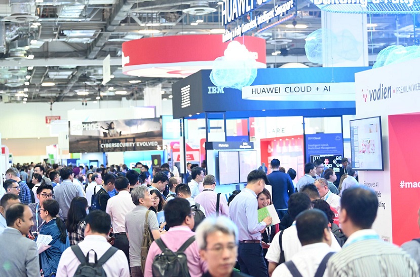 2026年新加坡亚洲云计算展览会CLOUD EXPO ASIA展馆内部展台环境实拍