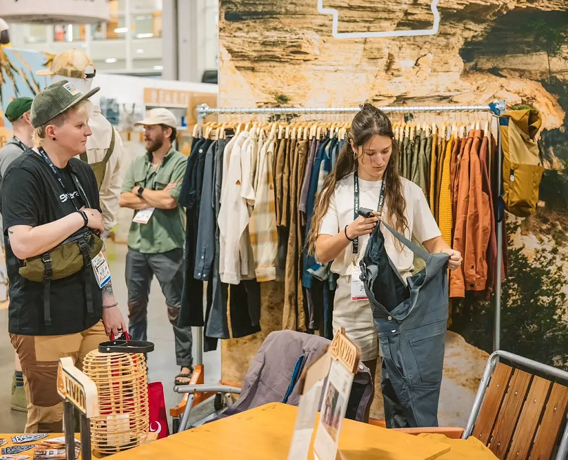2027年美国户外运动用品展览会Outdoor Retailer行业机械设备展品展台实拍