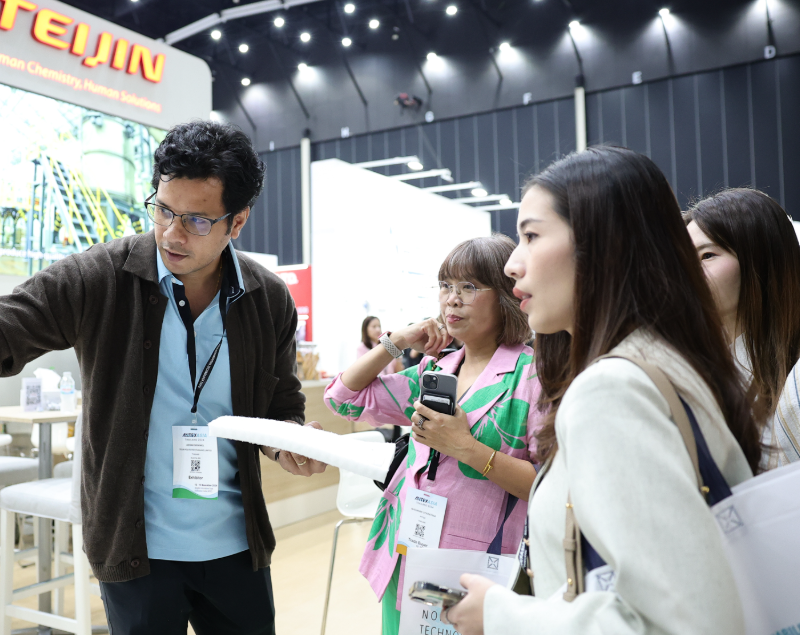 2026年泰国亚洲无纺布科技及非织造展ANTEX Asia展馆现场,专业观众参观实况