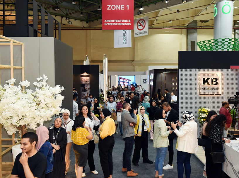 2027年埃及开罗家具、家居装饰展览会The Design Show展馆内部展台环境实拍
