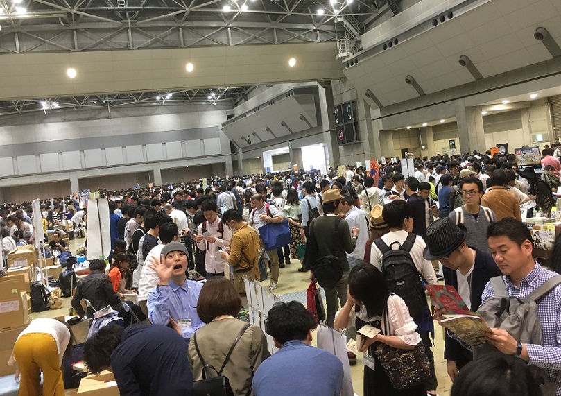 2026年日本桌游及游戏展览会Tokyo Game Market展馆内部展台环境实拍