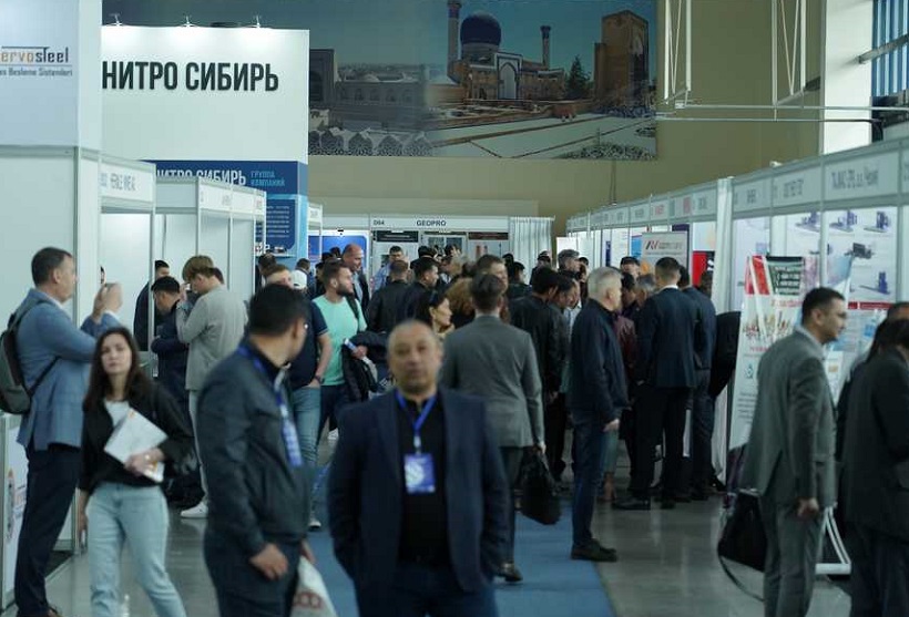 2027年乌兹别克斯坦矿业、工程机械、矿山机械展览会Uz Mining Expo展馆现场,专业观众参观实况