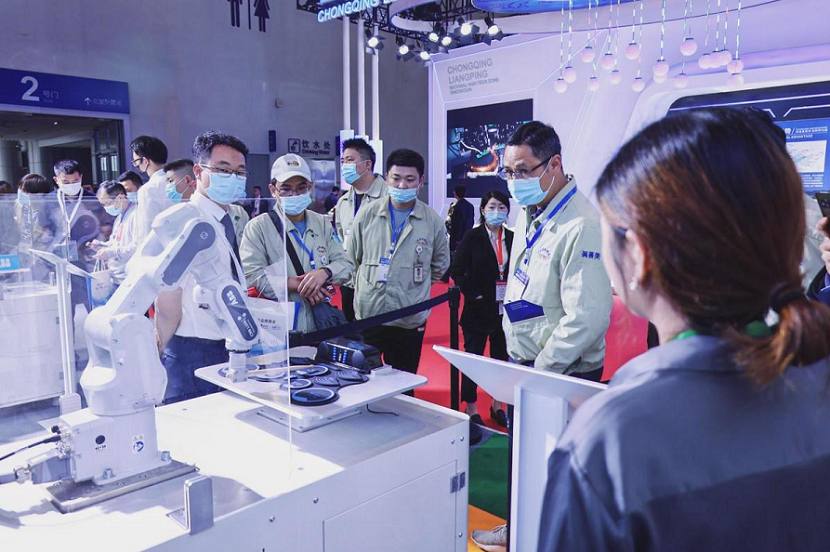 2027年重庆全球半导体产业展览会GSIE展馆内部展台环境实拍