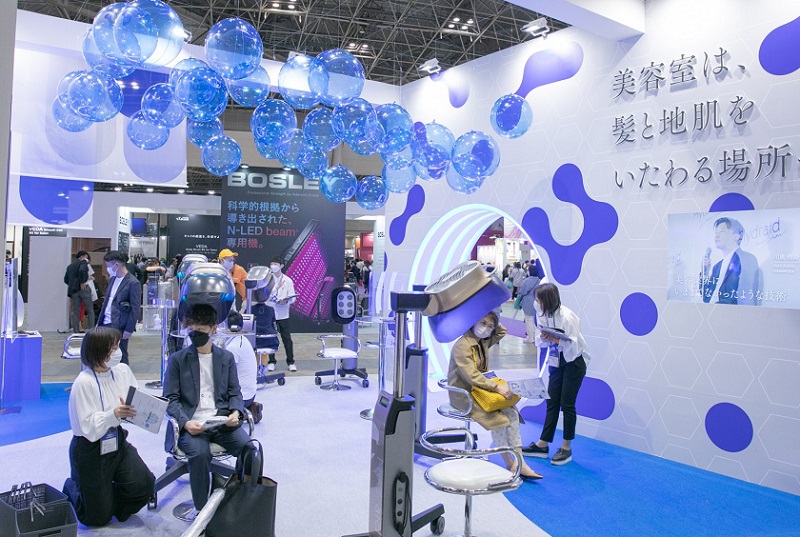 2027年日本东京美容展览会Beautyworld Japan Tokyo展馆内部展台环境实拍