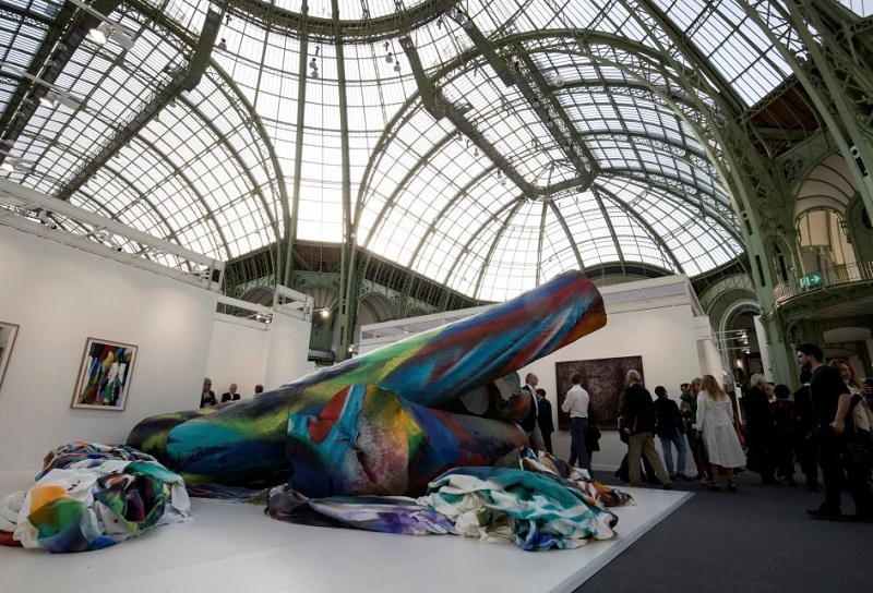2026年法国巴黎影像展览会Paris Photo展馆内部展台环境实拍