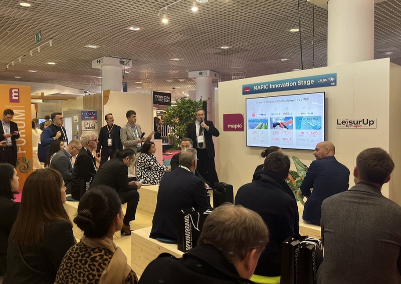 2026年法国戛纳房地产展览会Mapic France展馆内部展台环境实拍