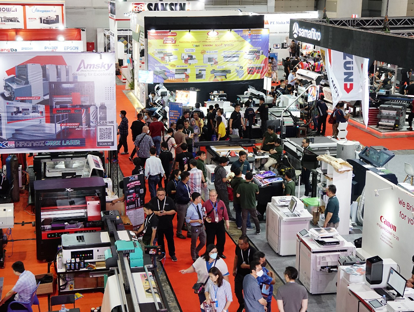 2026年波兰华沙印刷技术展览会Warsaw Print Tech Expo展馆内部展台环境实拍