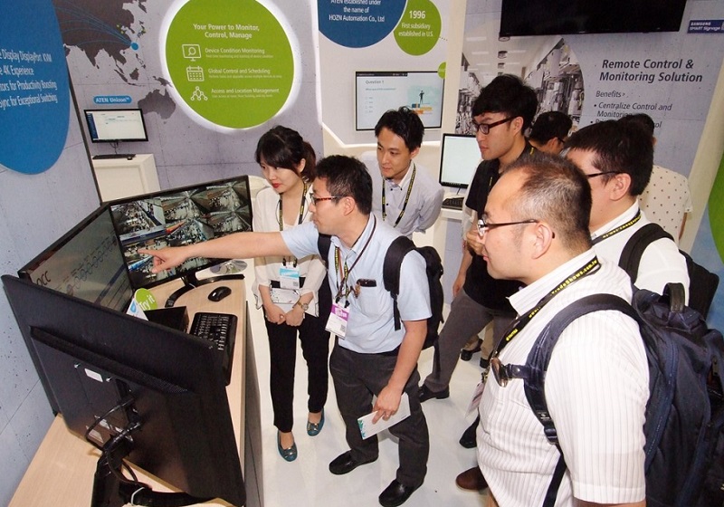 2027年台北电脑展TAIWAN COMPUTEX展馆内部展台环境实拍