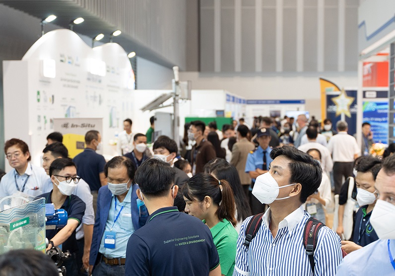 2026年越南胡志明水处理展览会VIETWATER展馆内部展台环境实拍