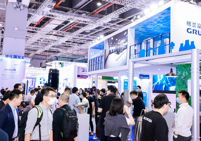 2027年上海世环会空气环境展AIRVENTEC CHINA展馆现场,专业观众参观实况