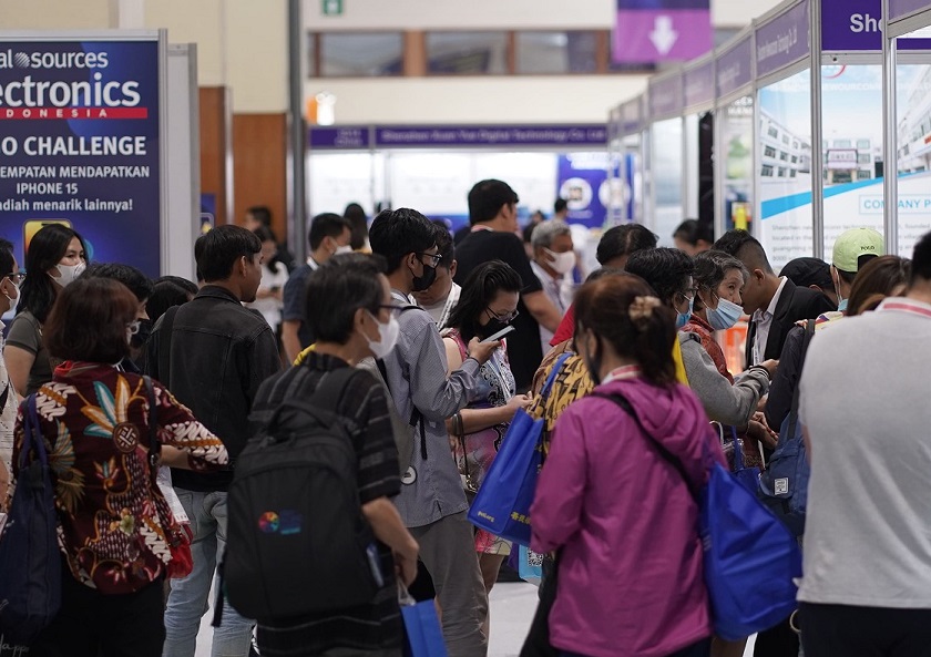 2026年印尼环球资源消费电子展览会Global Sources Electronics Indonesia参展商与海外采购商展台洽谈现场